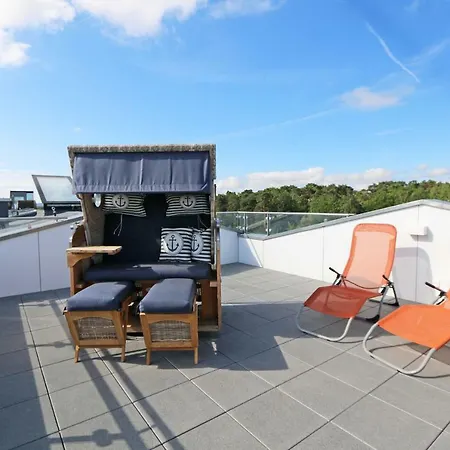 Apartment Haus Granitz Whg. 5.3 Mit Dachterrasse Und Sauna